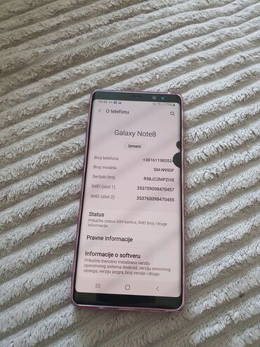 Samsung: Samsung Galaxy Note 8, 64 GB, bоја - Ljubičasta, Dual SIM — 3