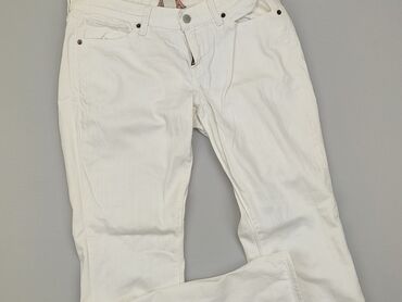 spódniczka biała jeansowe: Jeans, M (EU 38), condition - Good