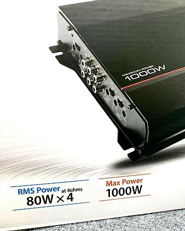 9800: Оригинальный усилитель Kenwood KAC-PS804EX Тип усилителя — 8