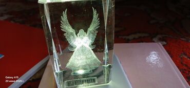 стеклянный чайник цена: Сувенир Хрустальная Статуетка "Ангела"
за 300сом