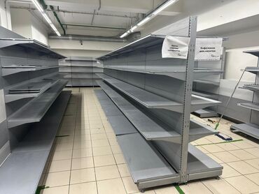 Витрины: Стеллаж, Витрины, стеллажи, полки торговые металлические б/у, полка — 4