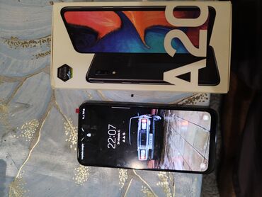 samsung note 9: Samsung Galaxy A20, 32 GB, rəng - Qara