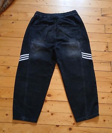 Kişi geyimləri: İdman Şalvar, Adidas, L, rəng - Qara — 2
