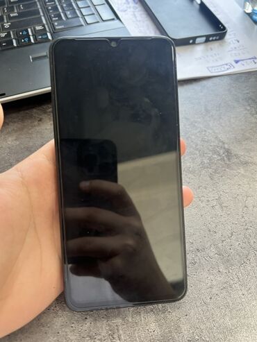 телек 4к: Redmi, Redmi Note 13, Б/у, 128 ГБ, цвет - Черный, 2 SIM