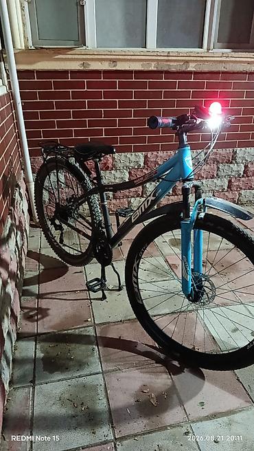 velasobet: Dağ velosipedi BMX GTR mat qara/göy rəng -29 ÖLÇÜ TƏCİLİ SATILIR — 3