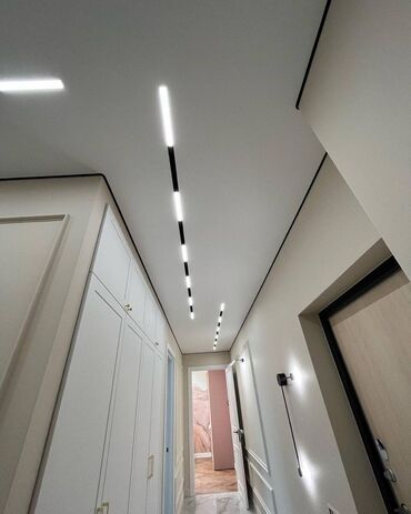 Потолочные работы: Монтаж потолков, Монтаж потолочных плинтусов Больше 6 лет опыта — 5