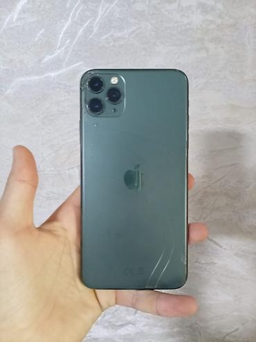 iphone 11 pro gold: IPhone 11 Pro, 256 GB, Matte Midnight Green, Qırıq — 1