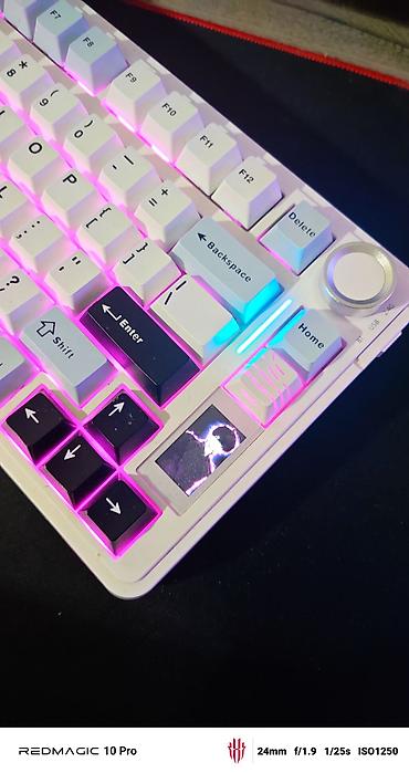 ducky one: Клавиатура, Aula, Механическая, Bluetooth подключение, Размер: 75% — 1