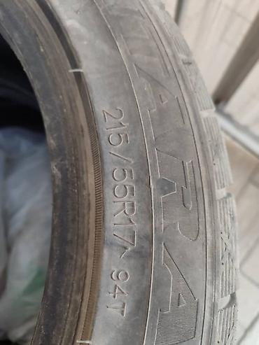 шина размер 17 55 215: Зимние бескамерные шины, комплект из 4 шт. - Тип: radial tubeless — 3