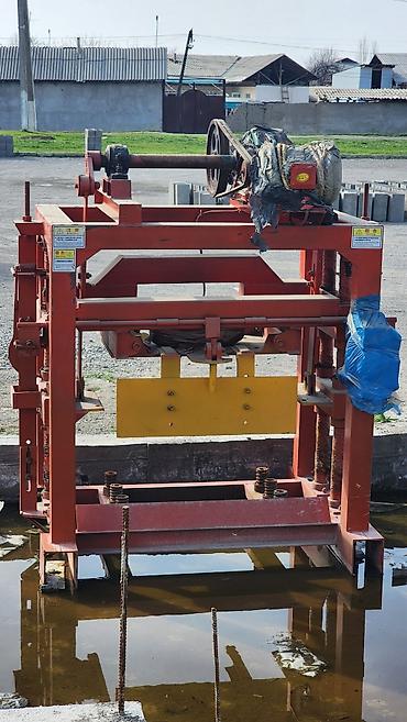 Производство пескоблоков: Пескоблок чыгарган станок сатылат, оригинал кытайдан алып келгенбиз — 3