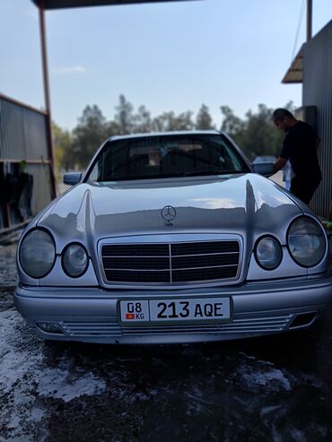 чанган машина цена бишкек: Mercedes-Benz E‑Class (W210), серебристый седан. Ключевые