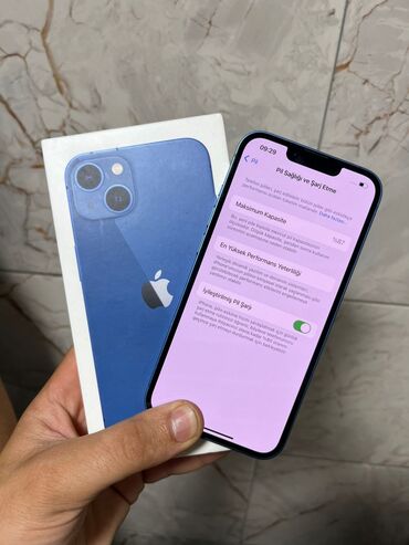 телефон fly evo tech 4: IPhone 13, 128 ГБ, Blue Titanium, Face ID
