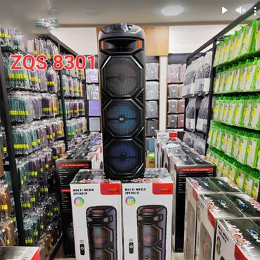 kalonka mikrofon: Simsiz Portativ Dinamik Bluetooth LED RGB İşıqlı ZQS8301 Brend: No