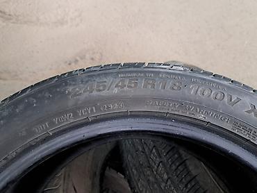 245: Шины 245 / 45 / R 18, Лето, Б/у, Комплект, Легковые, Корея, Kumho — 5