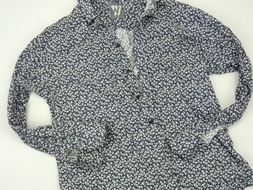 czarne koronkowe bluzki z długim rękawem: Koszula Damska, 2XL, stan - Bardzo dobry
