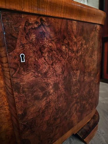 Антиквариат: Сервант-витрина буфет Лейпциг. Ретро. ГДР 1960 год. Фабрика Robert — 4