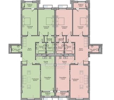 Продажа квартир: 3 комнаты, 137 м², Элитка, 2 этаж, ПСО (под самоотделку)