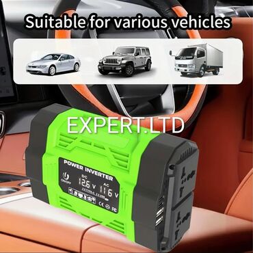 İnverterlər: Yeni Inverter, 1500-3000 Vt, 12 - 220 volt, Ödənişli çatdırılma, Ünvandan götürmə, Rayonlara çatdırılma — 3