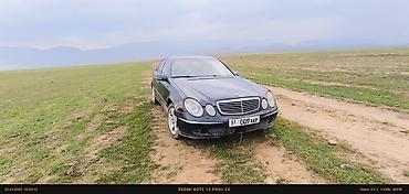 мтз ош: Mercedes-Benz E-Class: 2002 г., 2.7 л, Кол менен иштөөчү, Дизель, Седан — 4