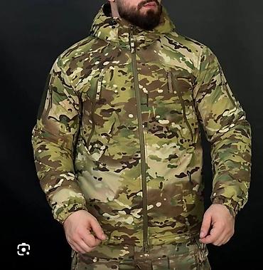 Куртки: Тактическая утеплённая куртка с капюшоном в камуфляже (Multicam) - — 6