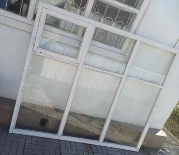 килем жаны: Б/У Наружный окна с решёткой РАЗМЕР 1.80х1.45 (комплект, каробка