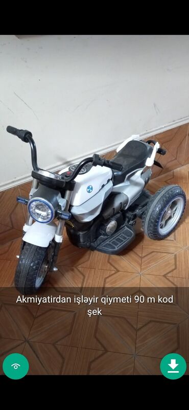 Uşaq üçün elektrik maşınları: Uşaq masinlari elektrikli masinlar matasikllar qiymetler melumatlar — 5