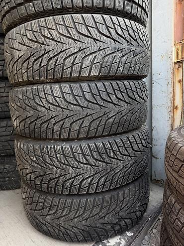 Шины 225 / 55 / R 18, Зима, Б/у, Комплект, Легковые, Корея, Hankook