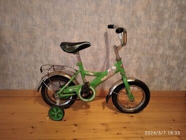 dord tekerli velosiped: İşlənmiş Dörd təkərli Uşaq velosipedi Stels, 12", Ünvandan götürmə, Ödənişli çatdırılma