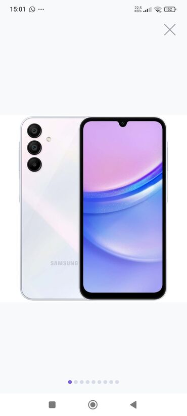 samsung galaxy m20 qiymeti: Samsung Galaxy A15, rəng - Mavi