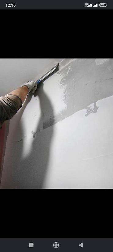 dur plaster: Шпатлевка стен и потолков под покраску/обои - Выравнивание стен и — 4