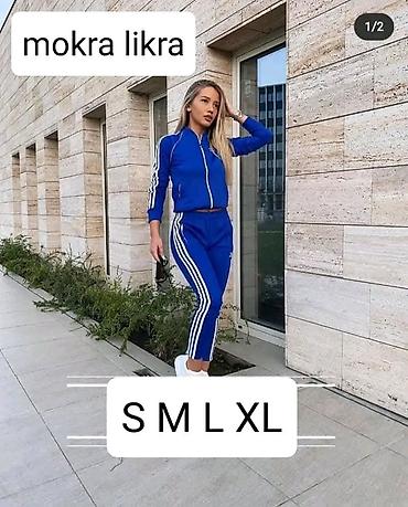 Gornji i donji deo: Komplet trenerka mokra likra 2900 dinara ❤️⚡ — 6