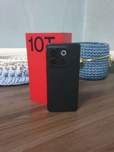 телефон режим 9: OnePlus 10T, Б/у, 128 ГБ, цвет - Черный, 1 SIM
