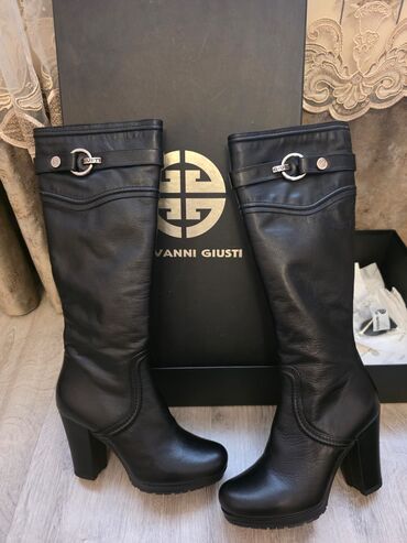 бус сапог грузовой в бишкеке: Сапоги, Размер: 37, цвет - Черный, Новый