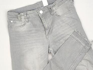 długa spódnica cropp: Spodnie jeansowe, H&M, 11 lat, 140/146, stan - Bardzo dobry — 1
