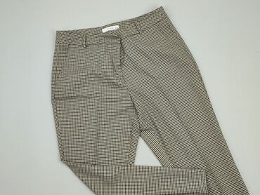 mini spódniczka w kratę: Material trousers, Reserved, XL (EU 42), condition - Very good