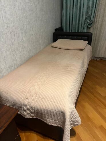 kravatlar qiymeti: Б/у, Односпальная кровать, С матрасом, Без выдвижных ящиков, Турция