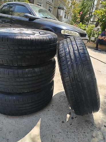 opel təkərləri: 205*15*65. OPEL UCUN IDEAL VEZIYYETDEDIR . TEKERLERI TEZE PAKOVKADA — 3