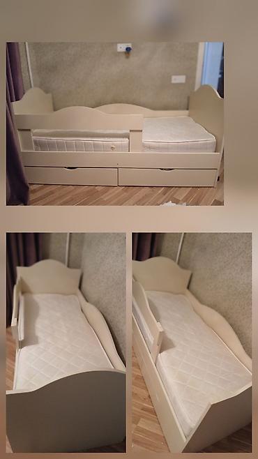 ortopedik yastık: Oğlan və qız üçün, İşlənmiş, Çarpayı, Bazasız, Matras ilə, Siyirməli — 1