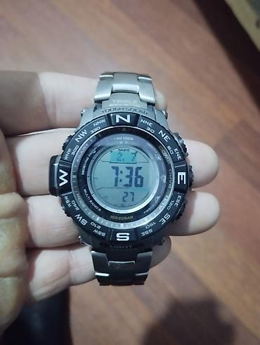 sensor saatlar: Casio Pro Trek kişi rəqəmsal saatı - Model xətti: Casio Pro Trek Y — 7