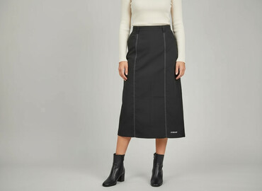 spódniczka woskowana: Spódnica damska, rozmiar L