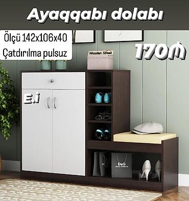 şifaner: Ayaqqabı dolabı - Ölçü: 142 x 106 x 40 sm - Qiymət: 170 ₼ - — 2