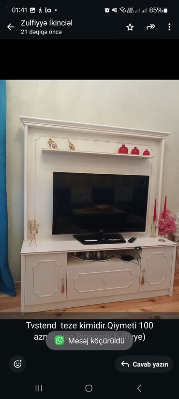 Otaq qapıları: İşlənmiş, Düz TV altlığı