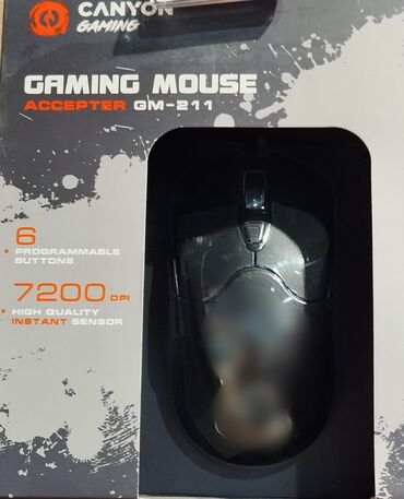 vətən kompüter: Canyon Accepter GM-211 Mouse gamer. Kontaktda satışı 30 manatdı. Təzə