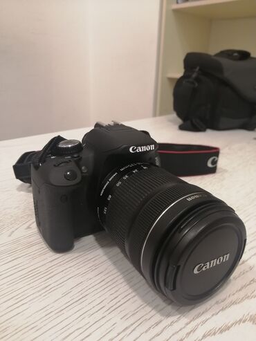 canon fotoaparat: Canon EOS 650d Salam aleykum. Fotoapparat video blog çəkmək üçün