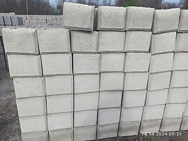 Пескоблок: Пескоблок Гладкий, Заборный, 400x200x200, Самовывоз, Платная доставка — 5