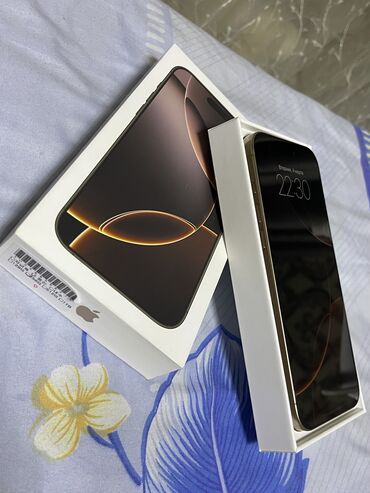 айфон 14 про бишкек: IPhone 16 Pro Max, 256 ГБ, Desert Titanium, 100 %