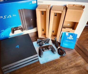 4 qeyd edin: Playstation 4 Pro 1 TB