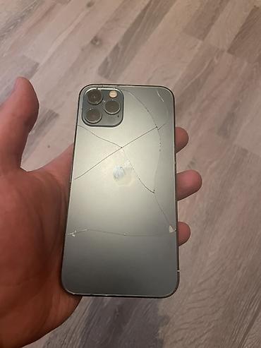 iphone arxa şüşə: IPhone 12 Pro, Graphite, Qırıq — 1