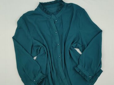 reserved spódnice plisowane zielone: Women's blouse, size 2XL