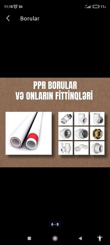 Truba: Su üçün Yeni Plastik Sənayə trubası, Pulsuz çatdırılma, Ödənişli çatdırılma, Ödənişli quraşdırma — 17